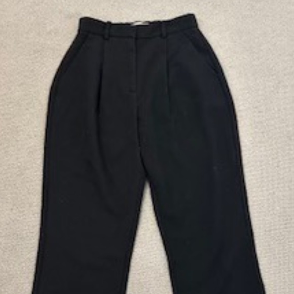 Abercrombie Sloane Tailored Wide Leg Pant - Picture 1 of 2